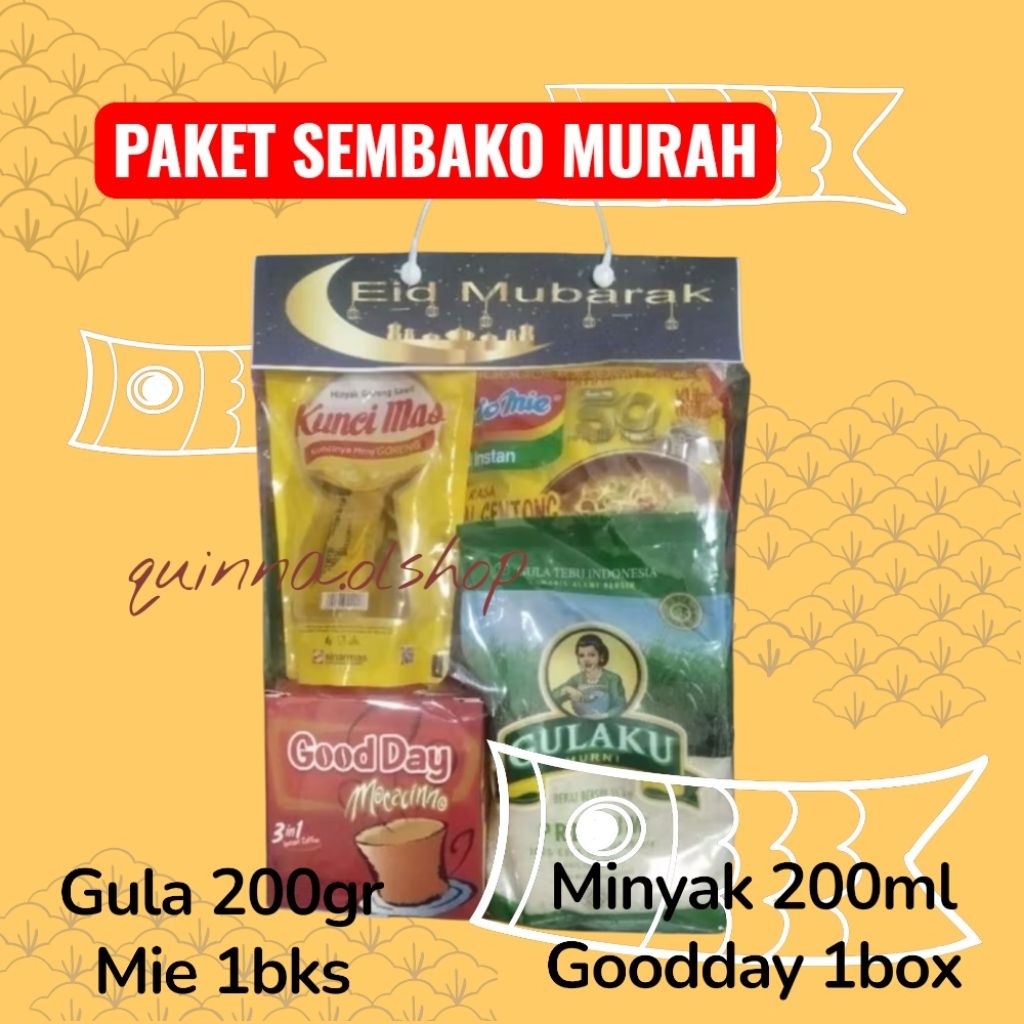 

PAKET SEMBAKO MURAH DAN HEMAT UTK HADIAH/BINGKISAN/HAMPERS DLL.. (bisa costum label)