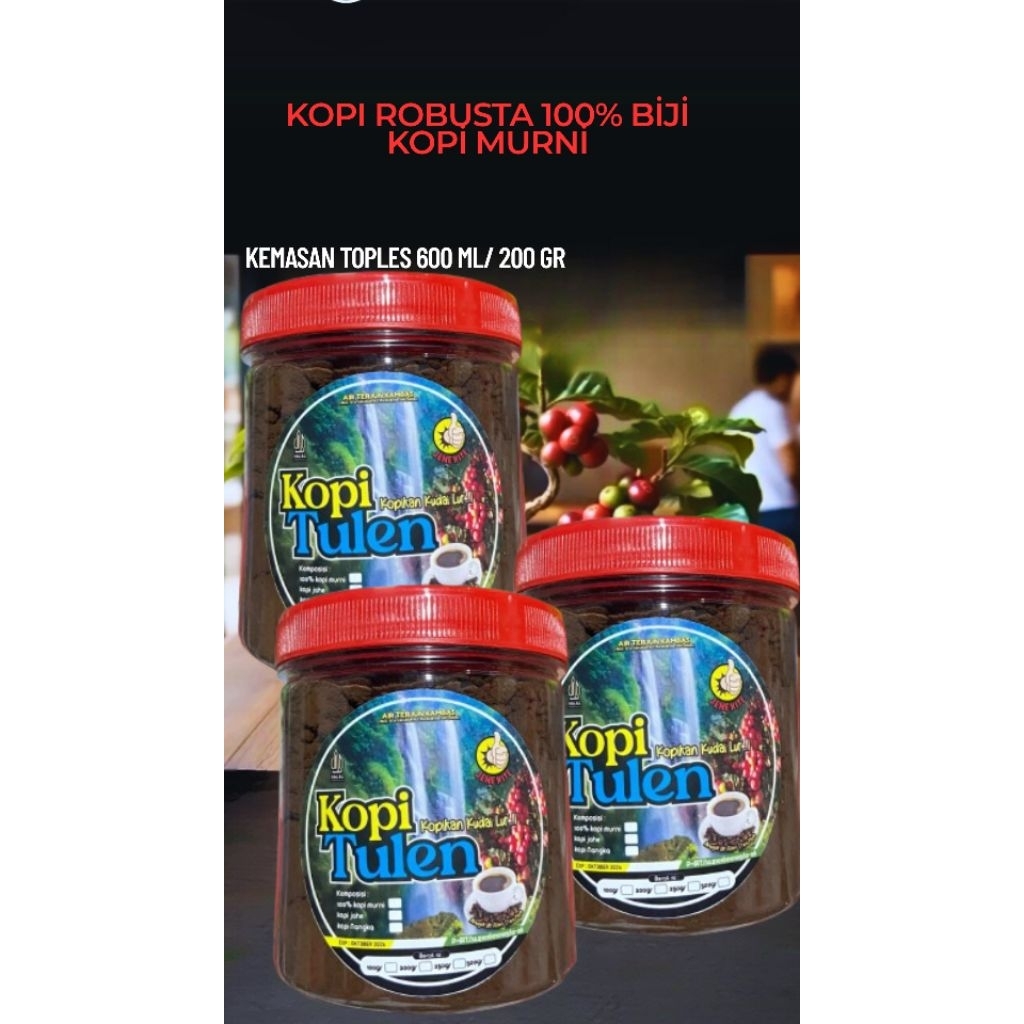 

KOPI BUBUK 100% MURNI ROBUSTA SUMATERA SELATAN