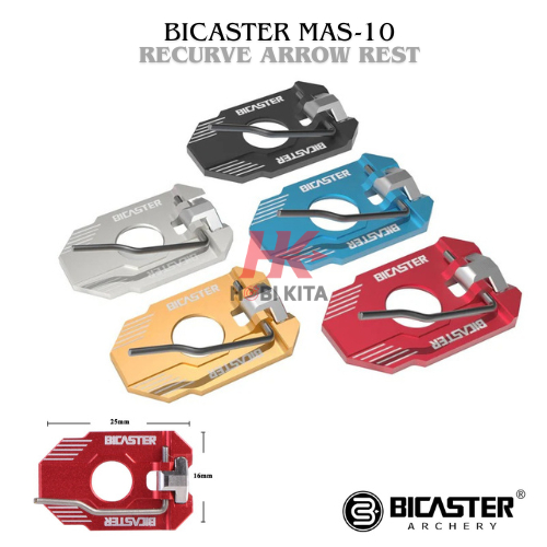 BICASTER MAS-10 RECURVE ARROW REST ARROW REST MAGNETIC RECURVE STANDAR