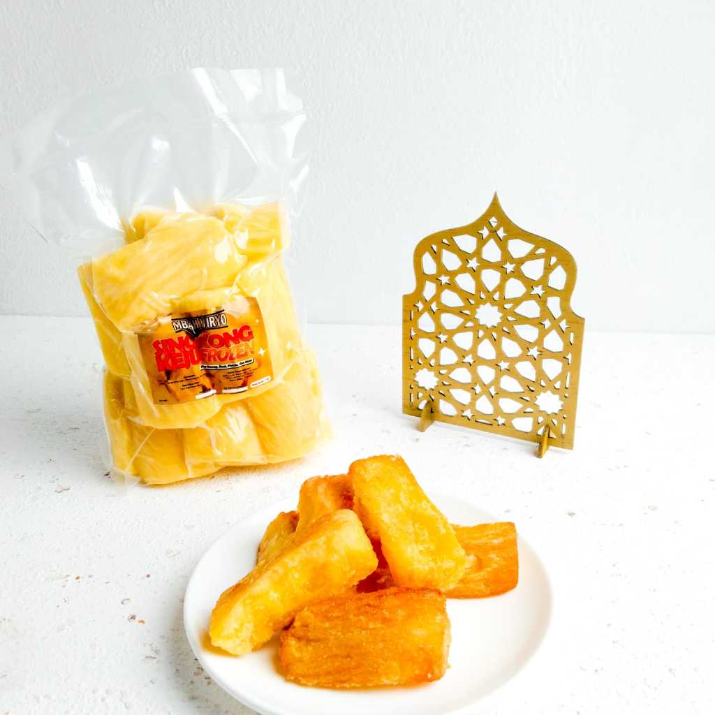 

Singkong Keju Frozen Premium Mbah Wiryo Best Seller Makrok & Gurih Original