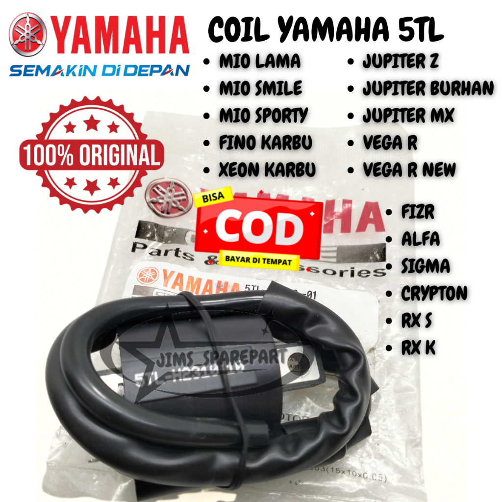 KOIL PENGAPIAN YAMAHA 5TL MIO LAMA SMILE SPORTY FINO XEON KARBU JUPITER Z BURHAN MX VEGA R NEW F1ZR 