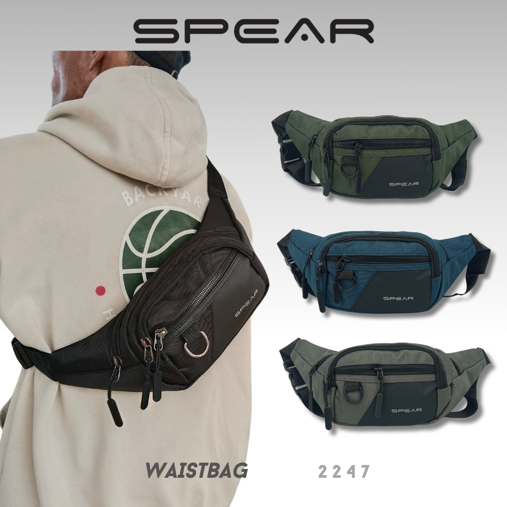 SPEAR Waistbag Tas Pinggang Cowok WB-2247