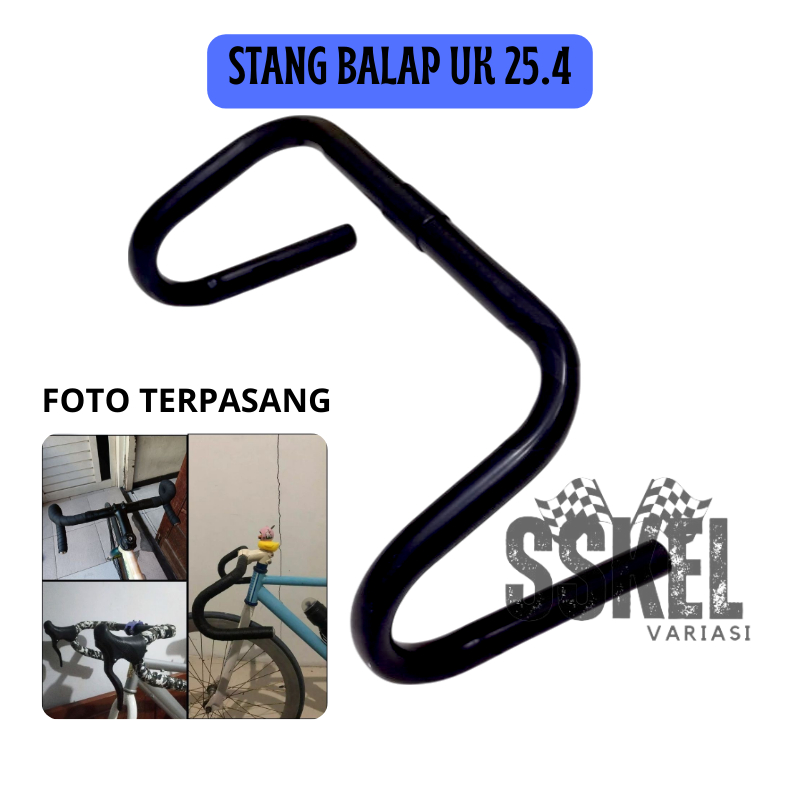 Stang Balap 25.4 Dropbar Fixie Graver SURLY FIXED GEAR Stang Sepeda Balap Fixie