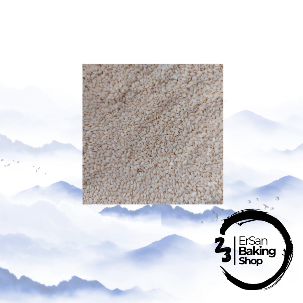 

Biji Wijen Putih Goma/ Raw Sesame Seed/Sesame Seed 1 Kg 500gr 250gr 100gr