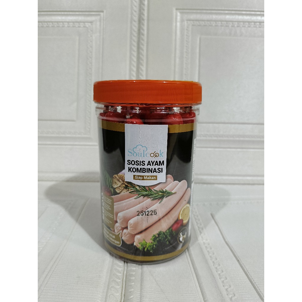 

[SATUAN] Sosis Ayam Kombinasi Siap Makan Halal BPOM 35g