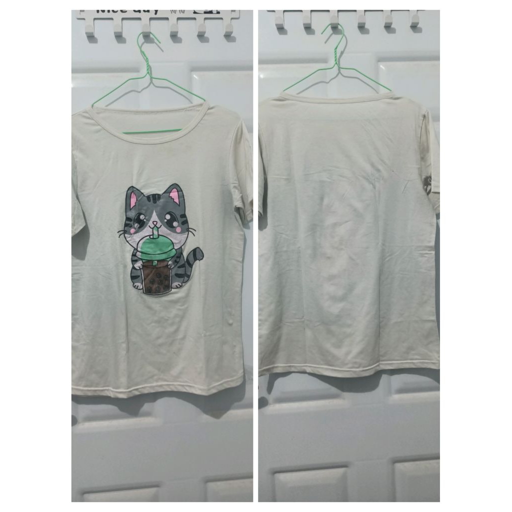 KAOS KUCING LUCU