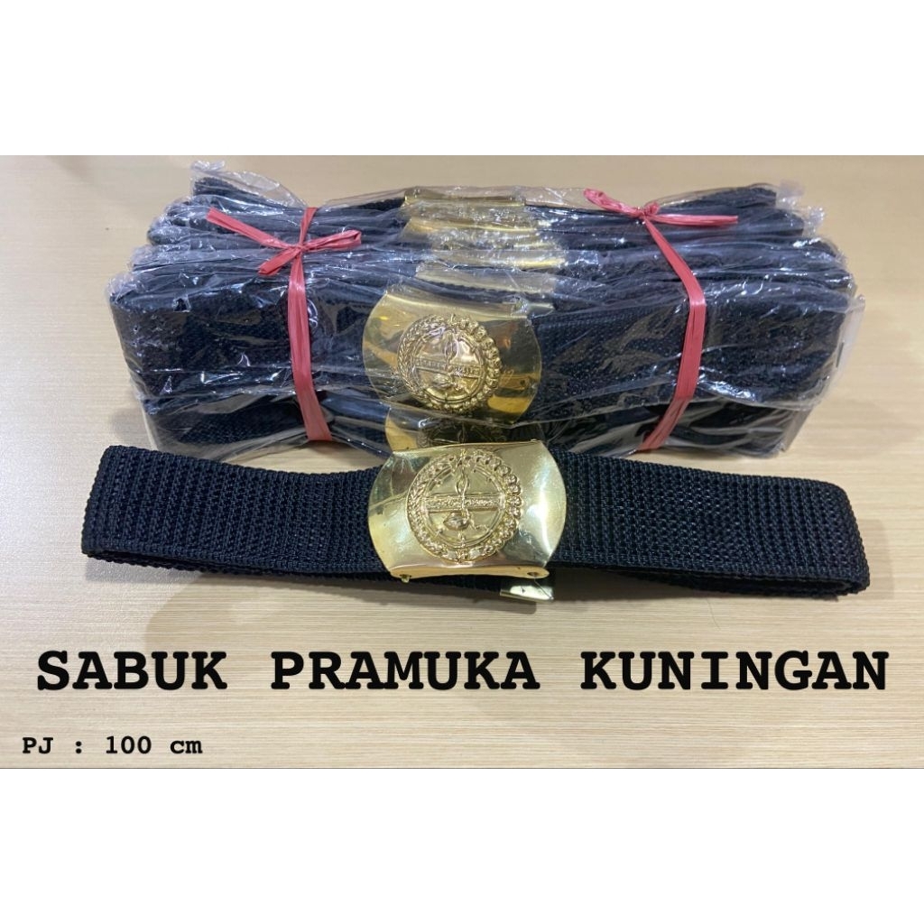 Sabuk Pramuka Kuningan Kedai Perlengkapan Pramuka