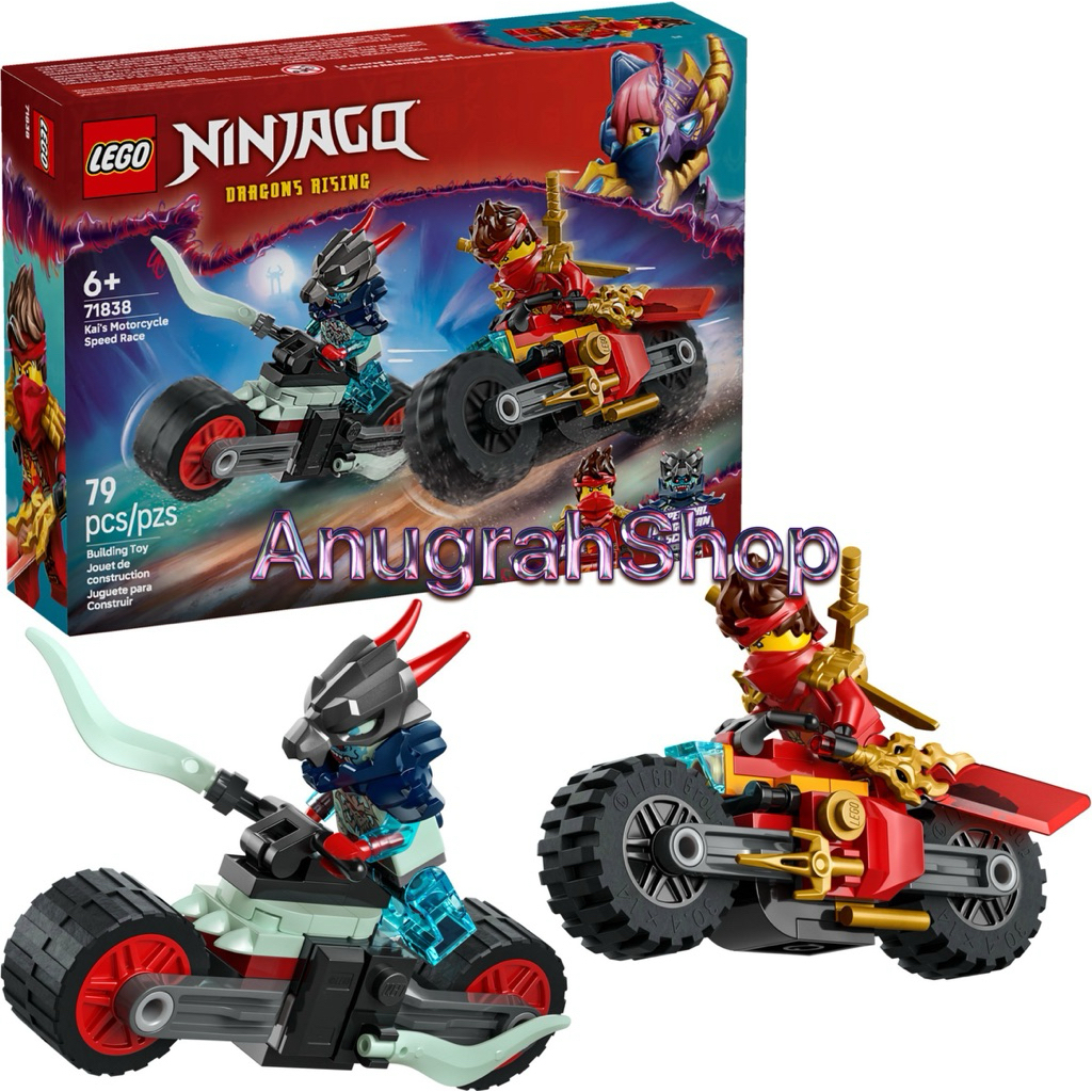 LEGO 71838 NINJAGO 2025 Kai Motorcycle Speed Race