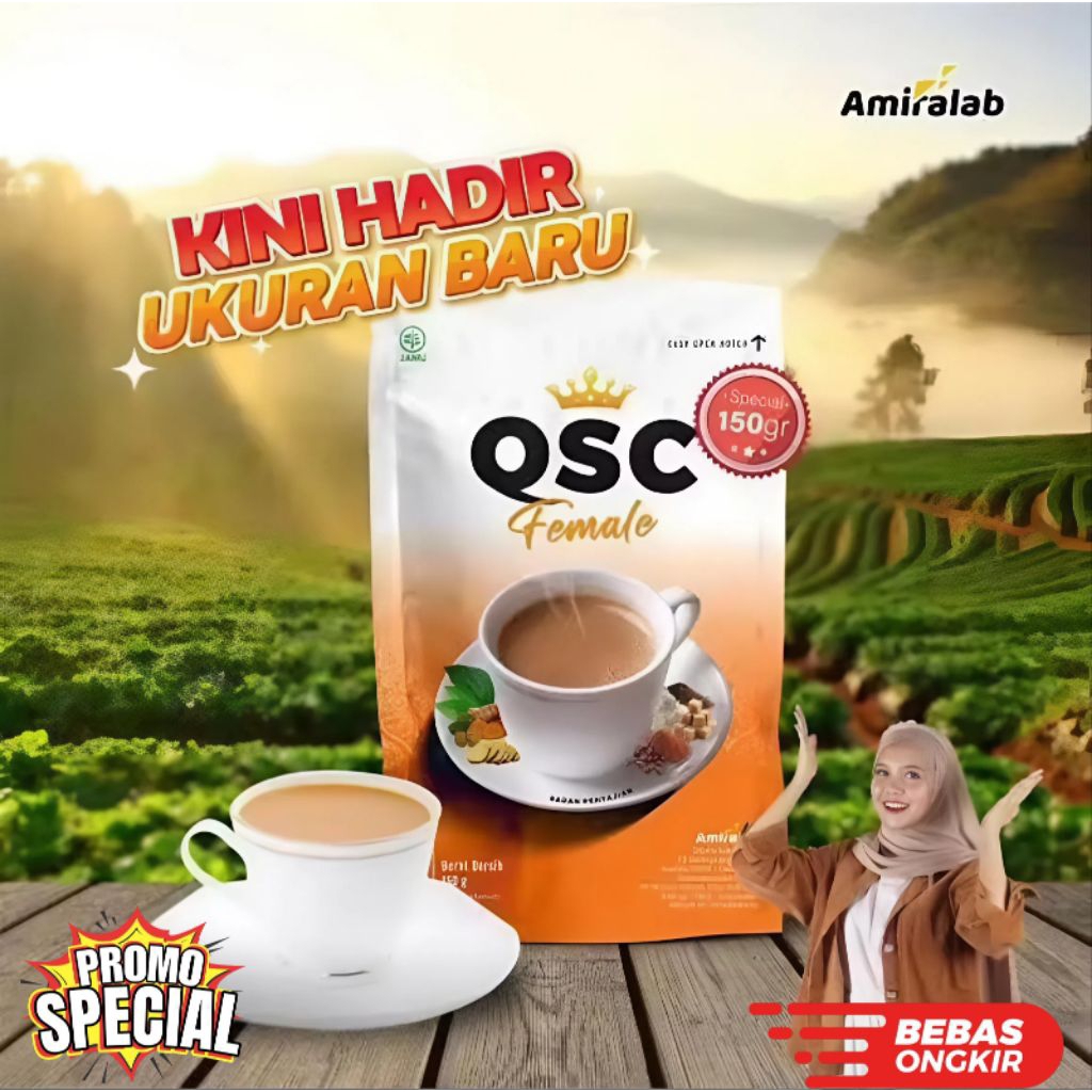 

Qsc Female kopi herbal berat 100gram