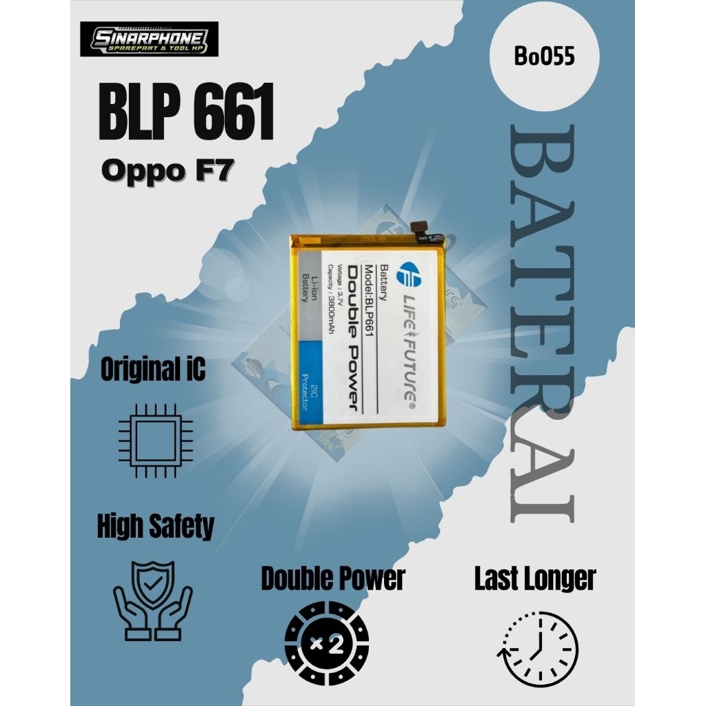 BATERAI BLP661 BATERAI OPPO F7/OPPO A3