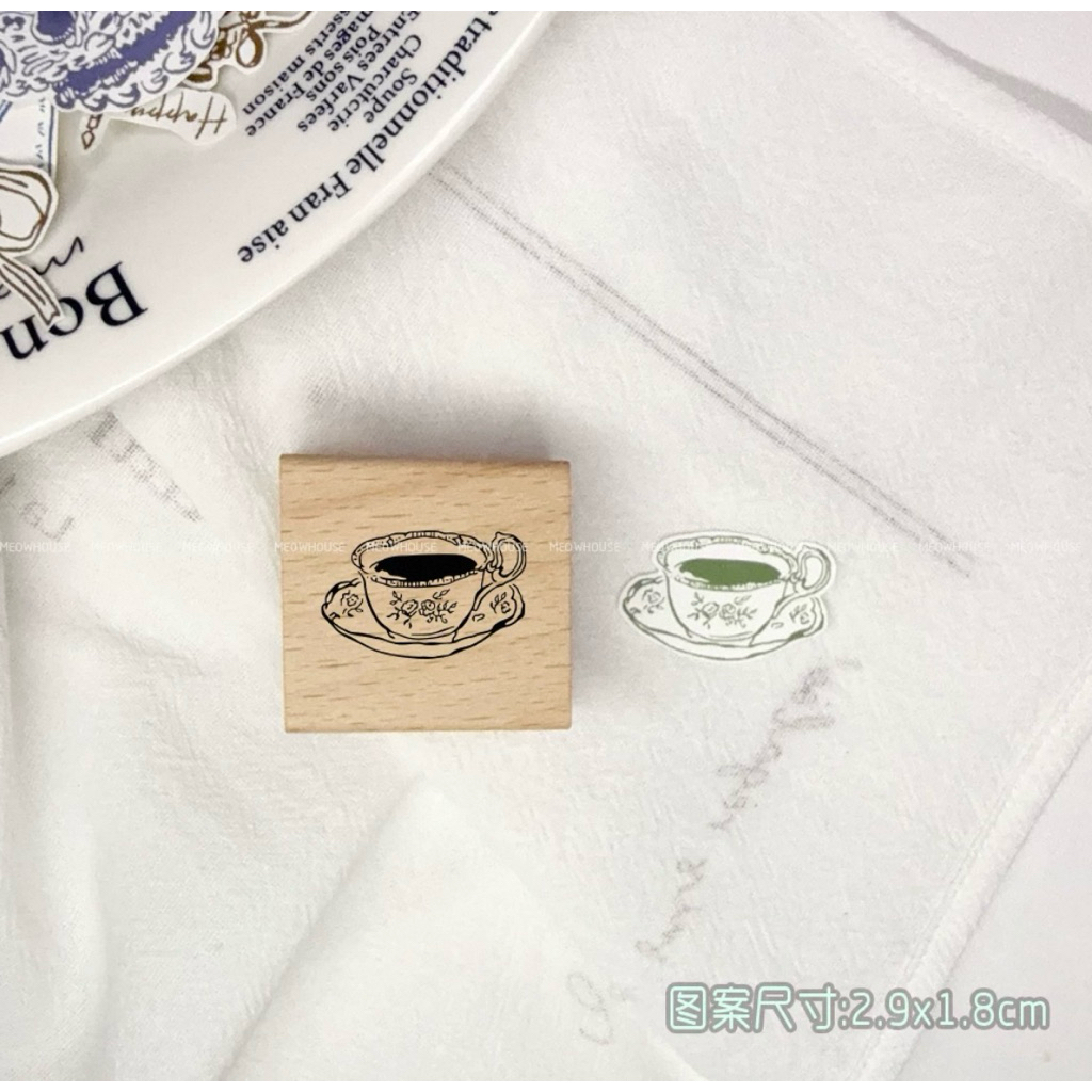 

Meow House Cup Rubber Stamp Collection