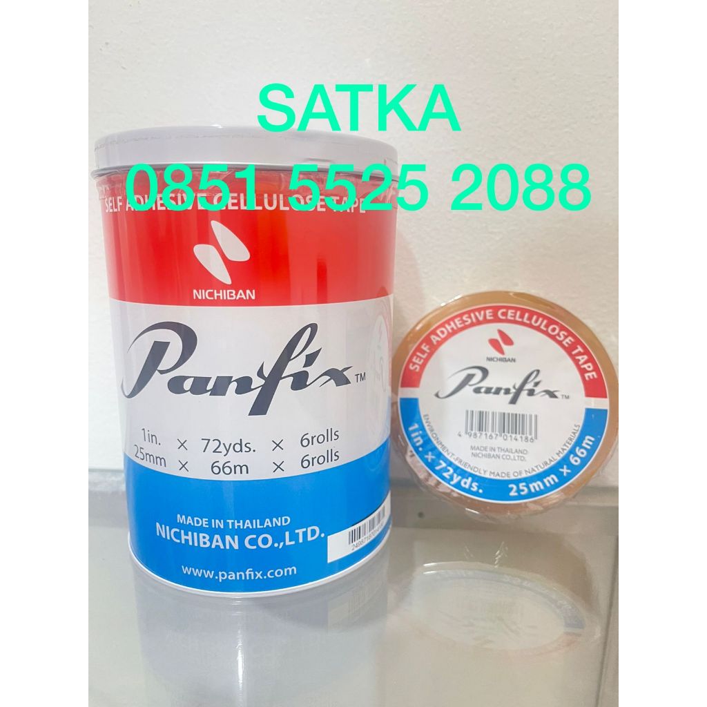 

ISOLASI SOLATIP PANFIX 1 inch x 72 yard