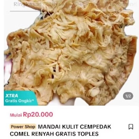 

MANDAI KULIT CEMPEDAK ASLI BATU MANDI KHAS KALIMANTAN