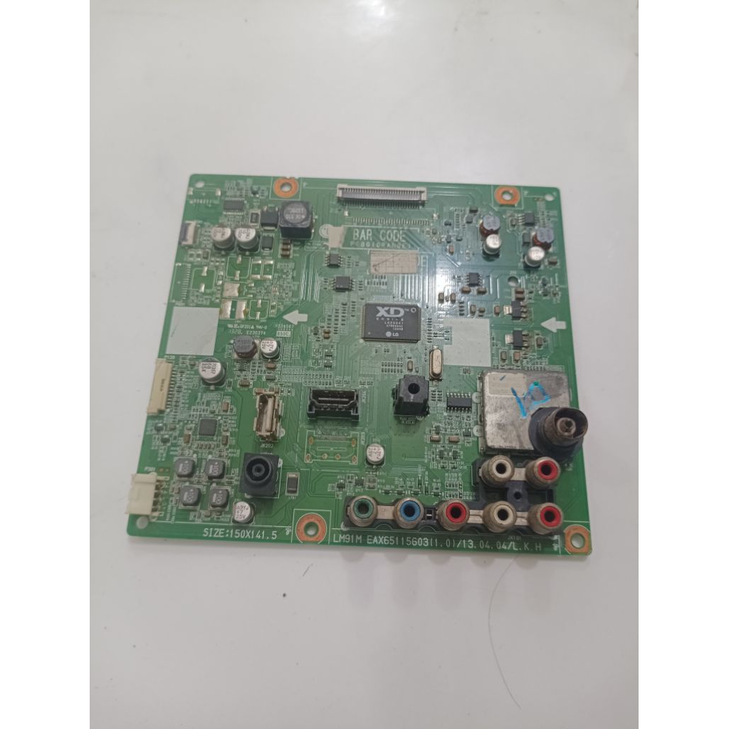 mainboard led tv LG 24LN4100 - mainboard tv - mesin tv led