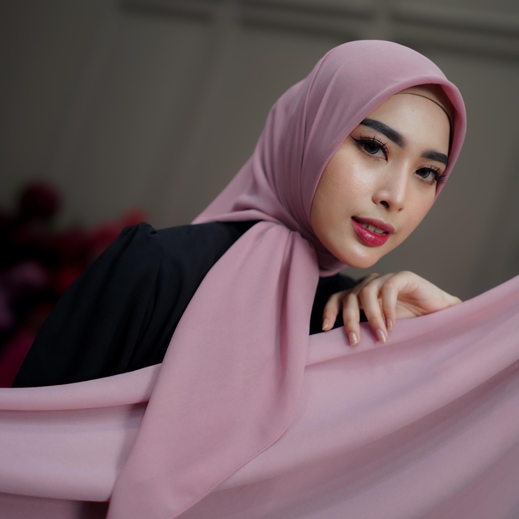 Dumma.id - Hijab Segiempat  Ceruty Babydoll Armany  Muslim