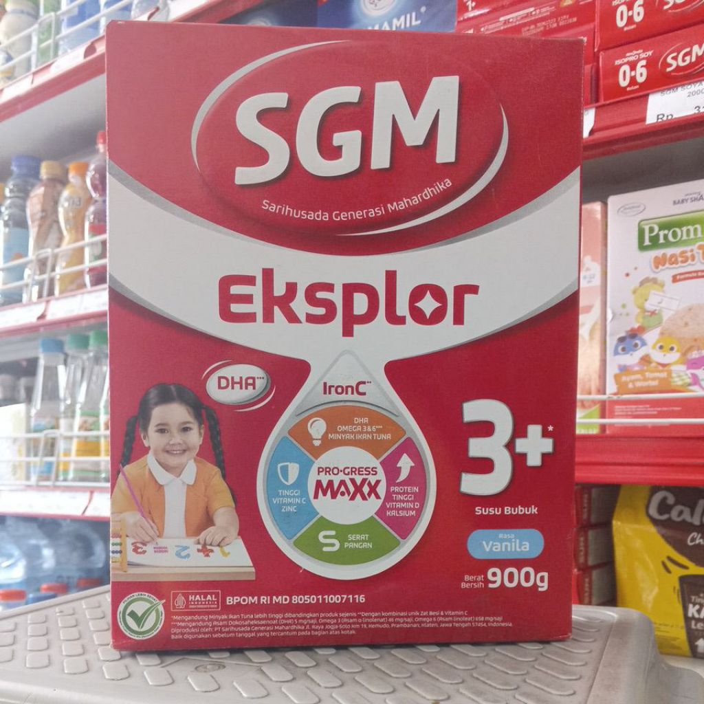 

Sgm 3+ Vanila 900gr