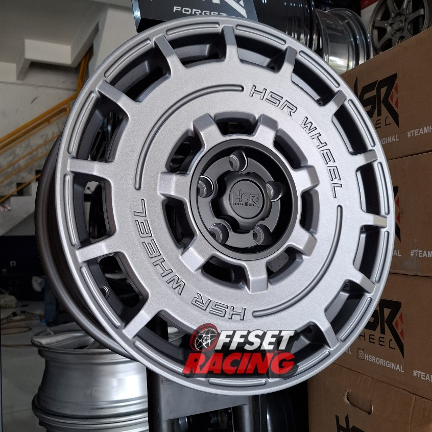 Velg HSR R18 Mobil Rush Terios CRV Xpander Velg Mobil HSR MENTAWAI Ring 18 Lebar 8