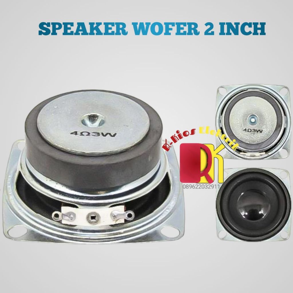 Speaker woofer wofer 2inch