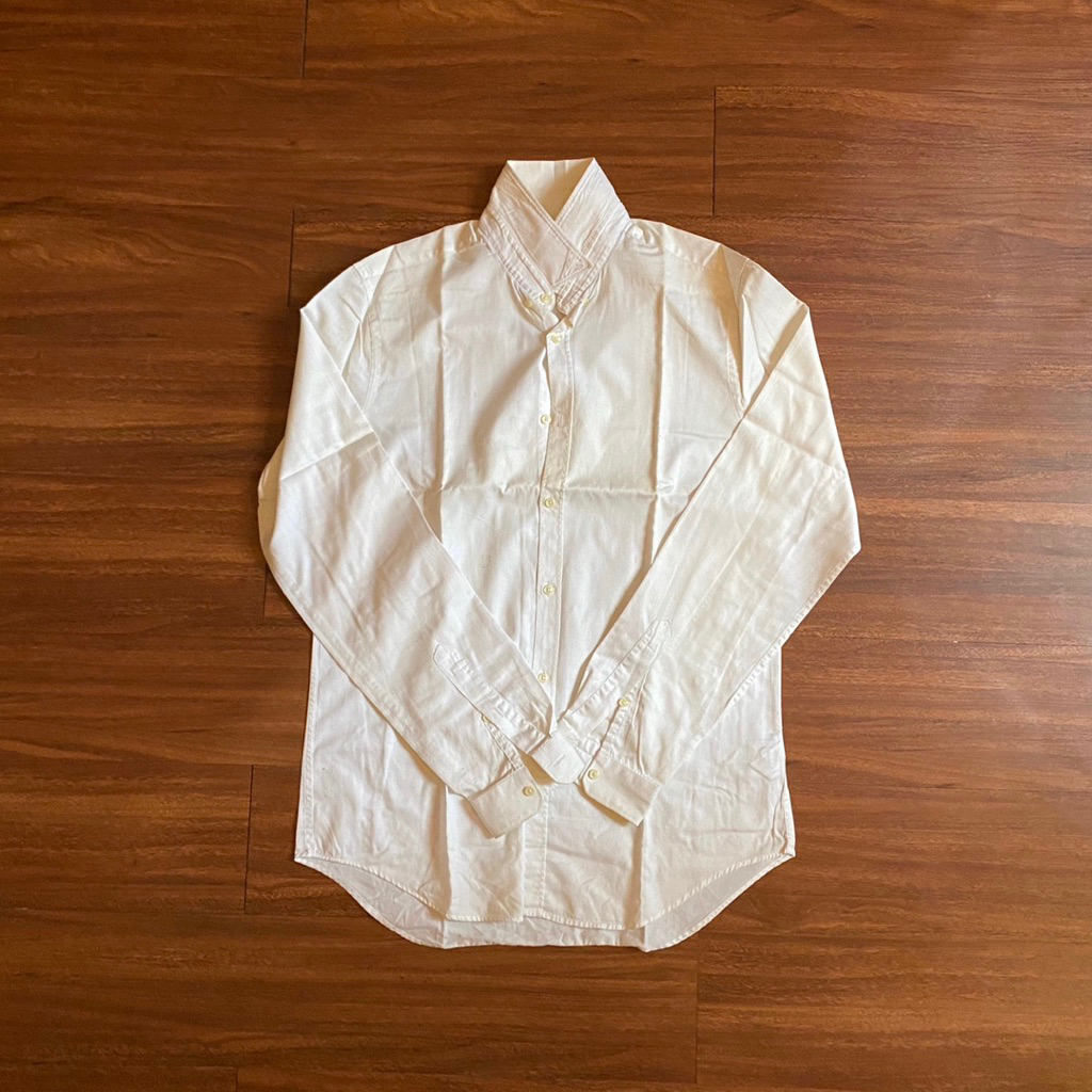 Kemeja Putih Formal Zara Man Slim Fit Second Preloved