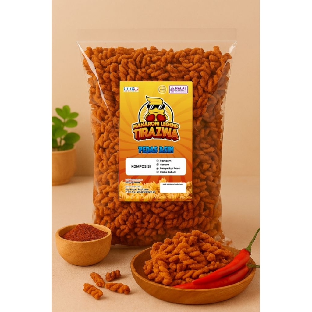 

Makaroni Spiral Tirazwa rasa PEDAS ASIN