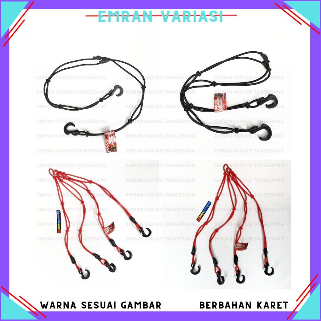 JARING KAMBING GUNUNG BOXER MOTOR TALI BAGASI JOK MOTOR JARING MOTOR JARING TAS JAS HUJAN