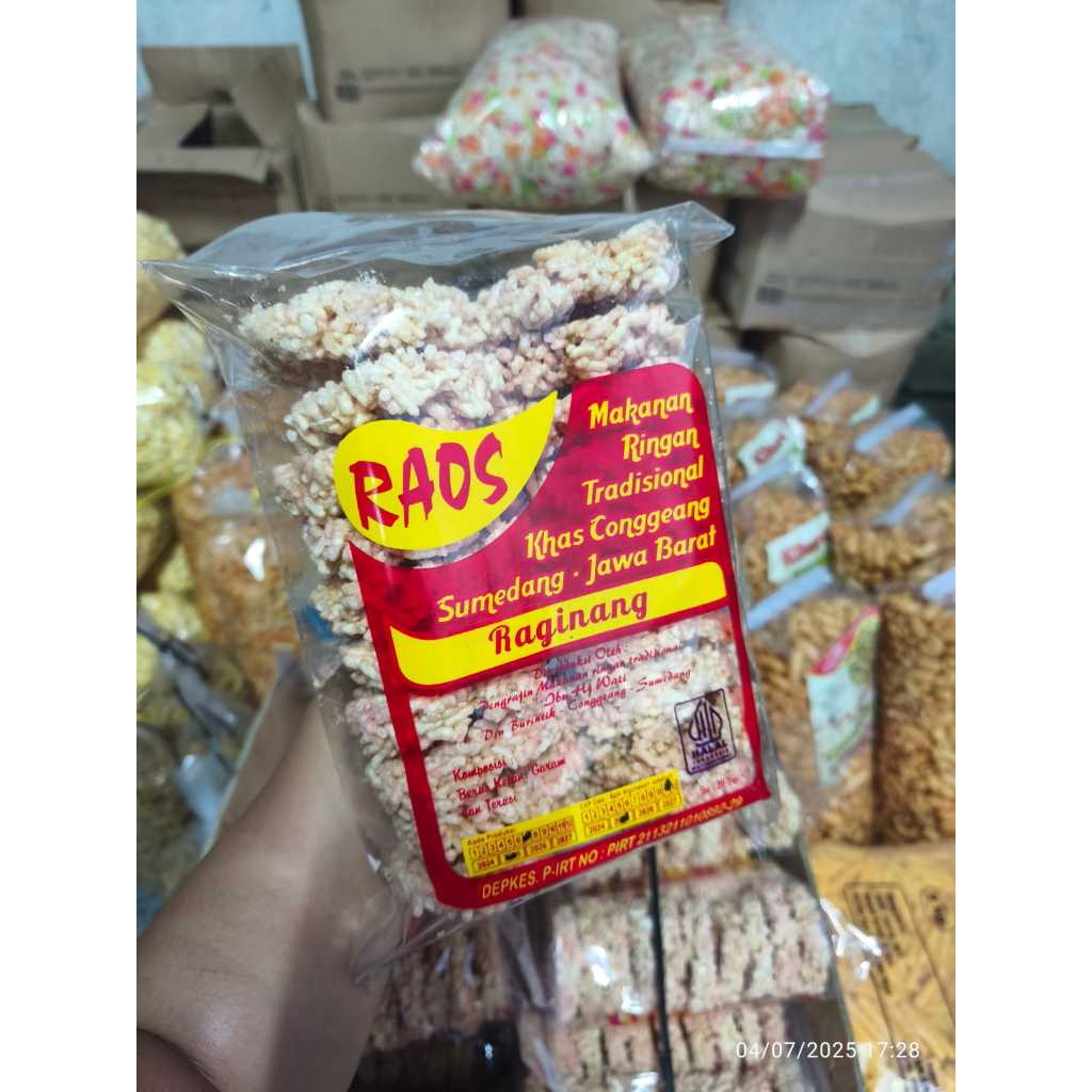

rengginang ketan raos 200gr