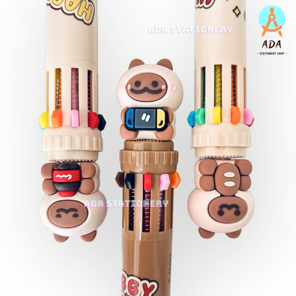 

PEN 10warna KUKI DOGGY CAT/ BALLPOINT warna KUKI