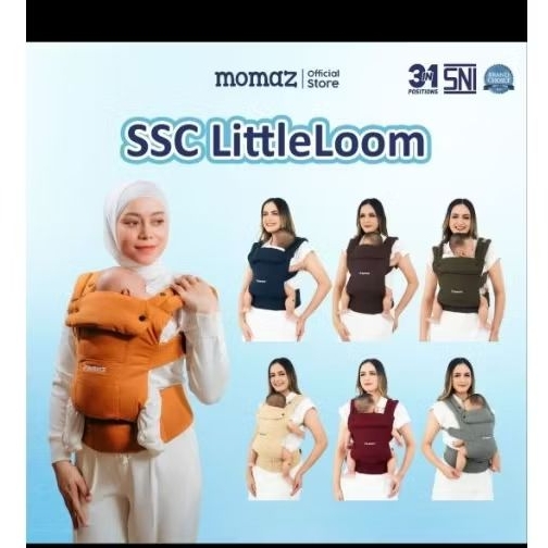 gendongan bayi momaz ssc litlemom preloved