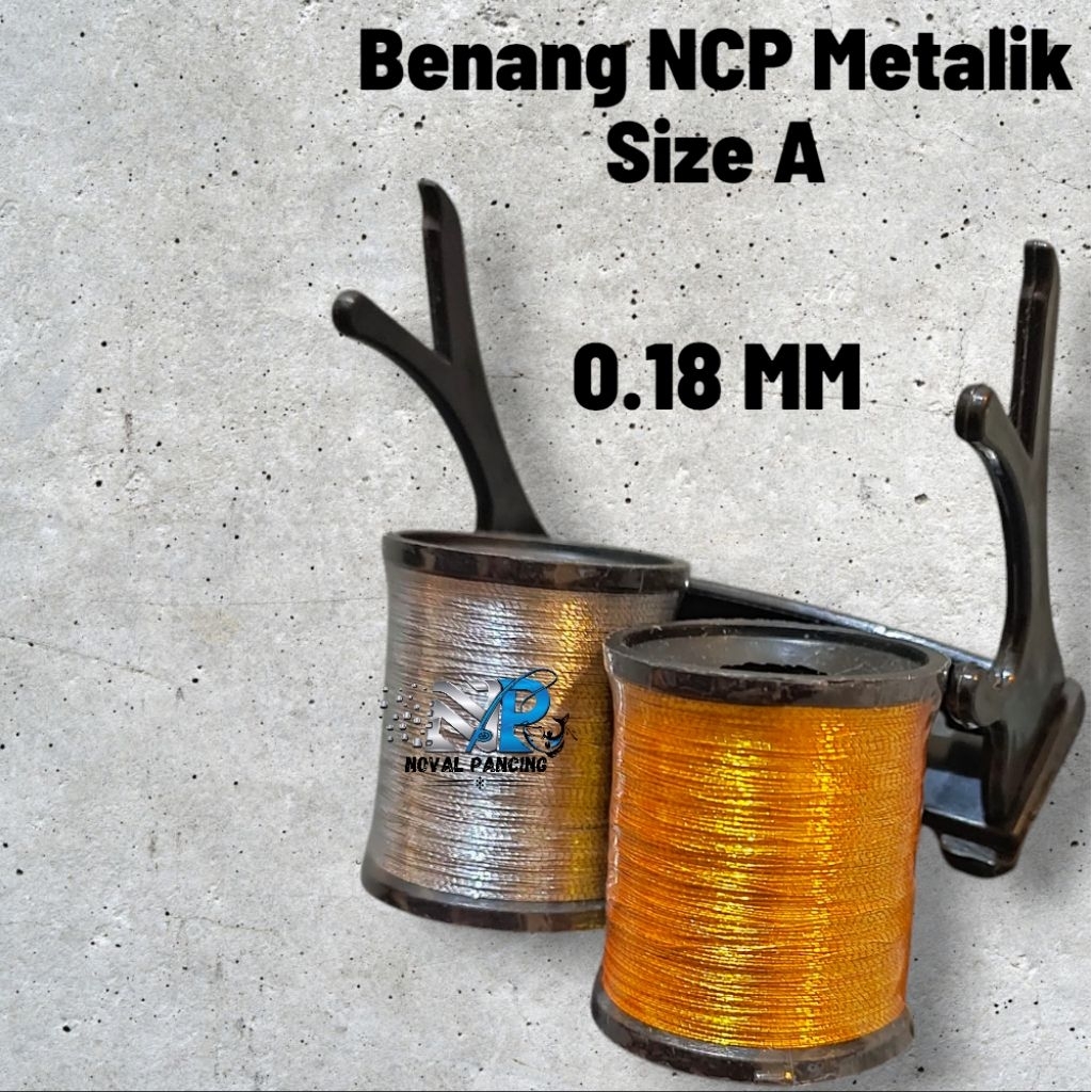 Benang Wraping NCP Metalik Size A
