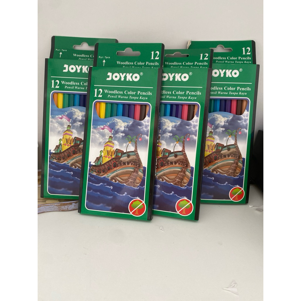 

pensil warna joyko 12 warna