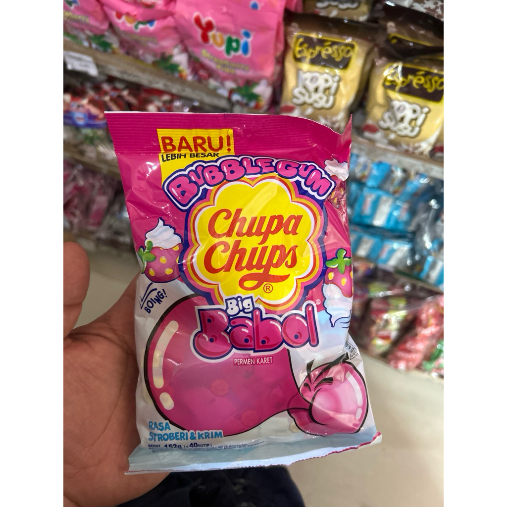 

Chupa Chups Big Babol 152gr (40) stroberi