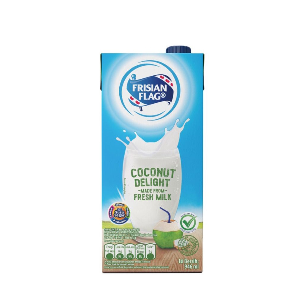 

Frisian Flag Susu UHT Coconut Delight Kotak 946 ml