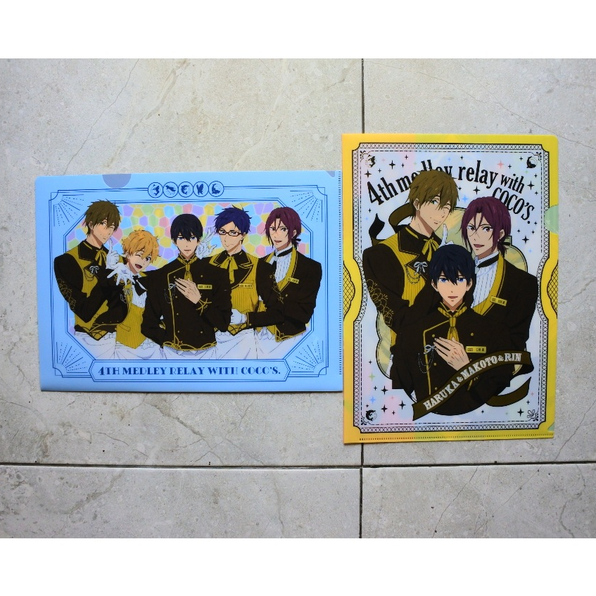 

Map Dokumen Clear File A4 Coco's x Free! The Final Stroke Anime Limited