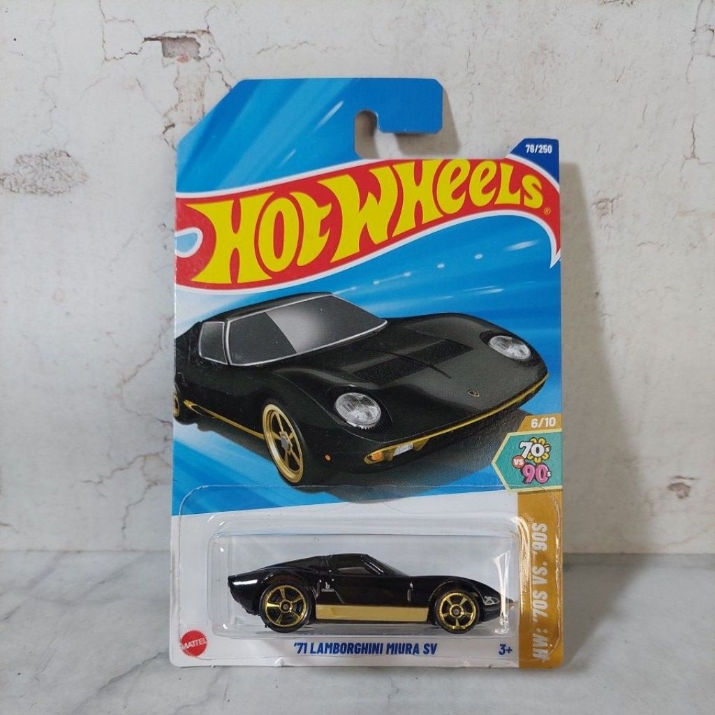 Hot Wheels 71 Lamborghini Miura SV