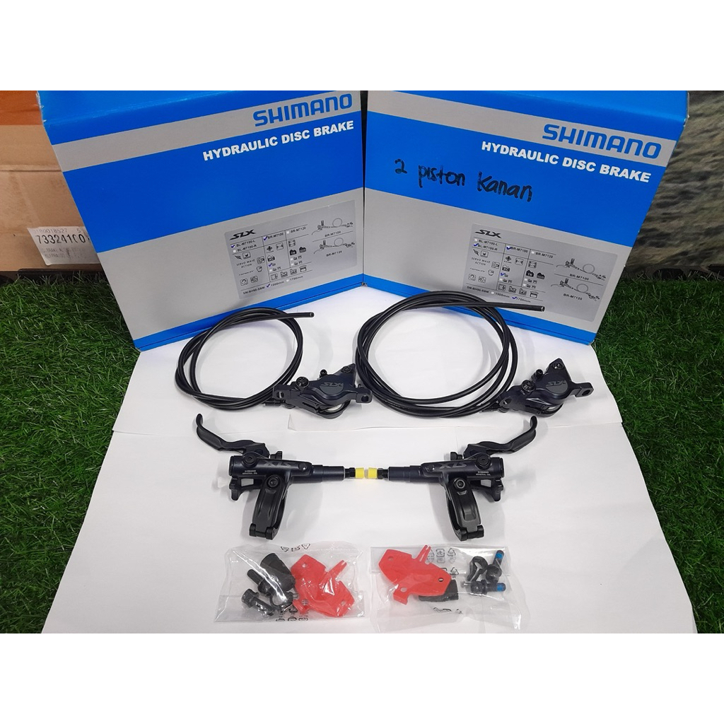 BRAKESET BRAKE SET HYDRAULIC SHIMANO SLX M7100 2 PISTON