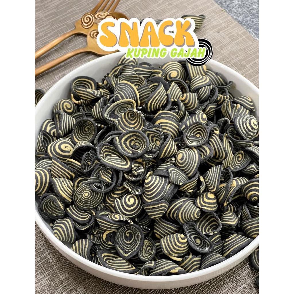 

Kuping Gajah Hitam / Coklat 500 gr (1/2 kg)