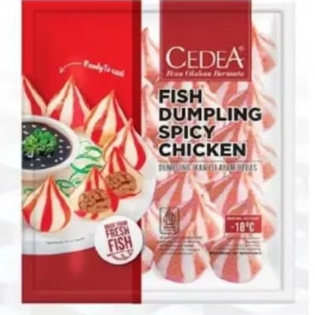 

Cedea fish dumpling chicken spicy 500gram