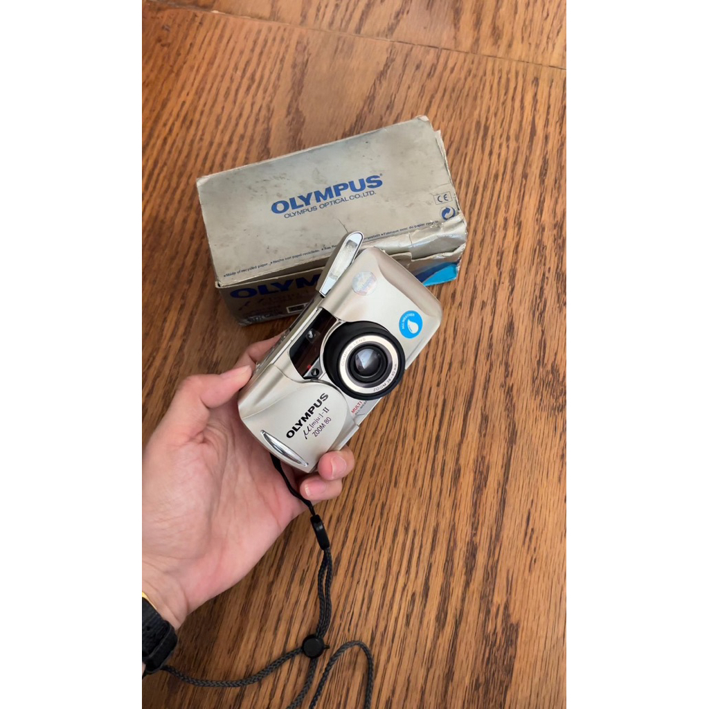 olympus mju ii zoom 80 not leica masih ada remote nya