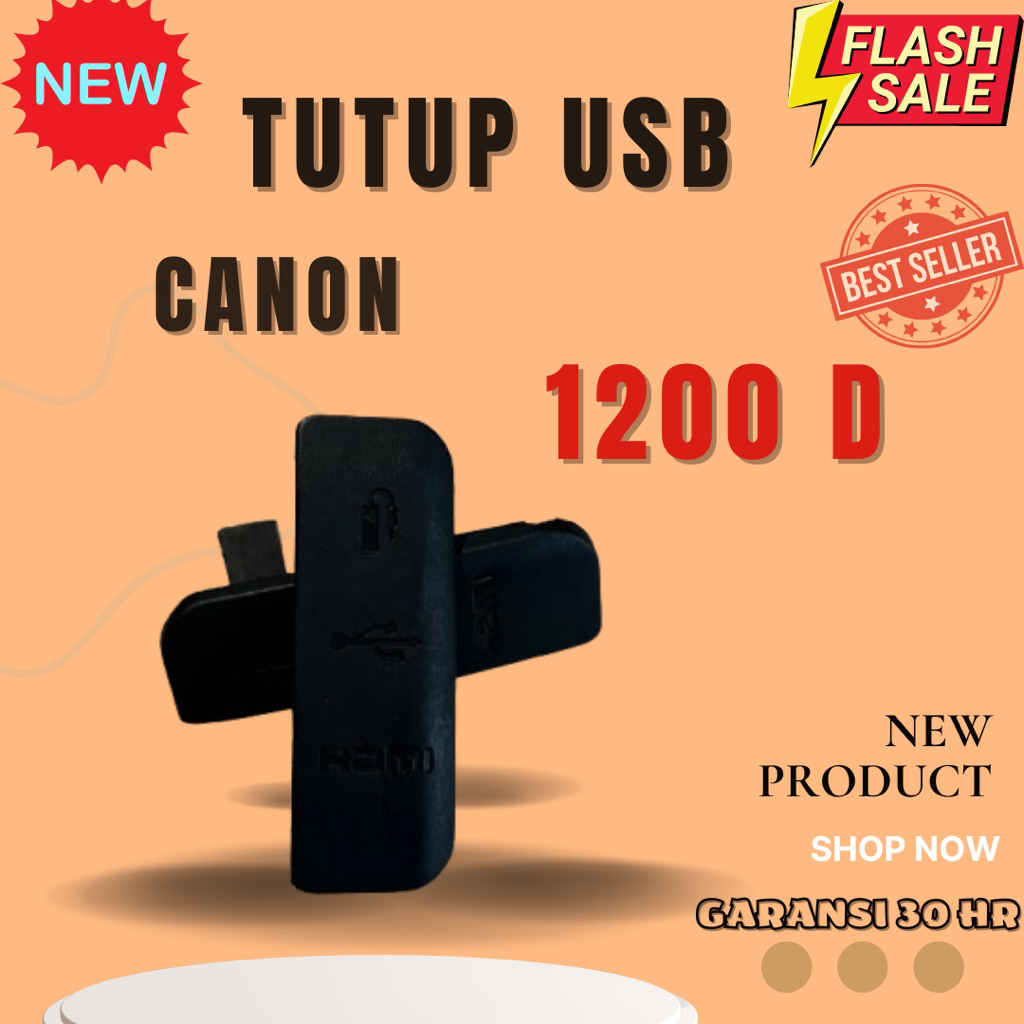 Tutup usb kamera canon 1200d Baru dan bergaransi