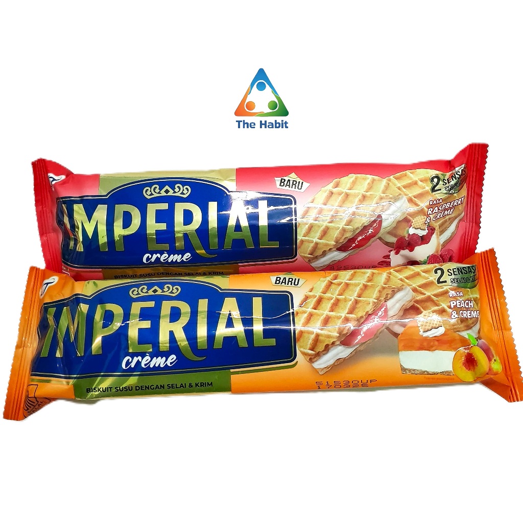 

(The Habit) Imperial Creme Biskuit Dengan Isian Selai Dan Krim 108 gr