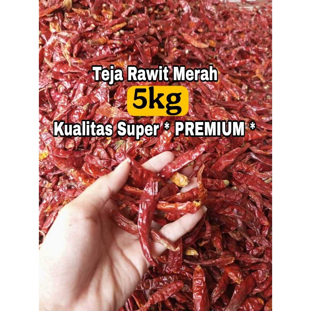 

5 KG CABE TEJA / CABE SEBLAK KWALITAS SUPER PEDAS PROMO