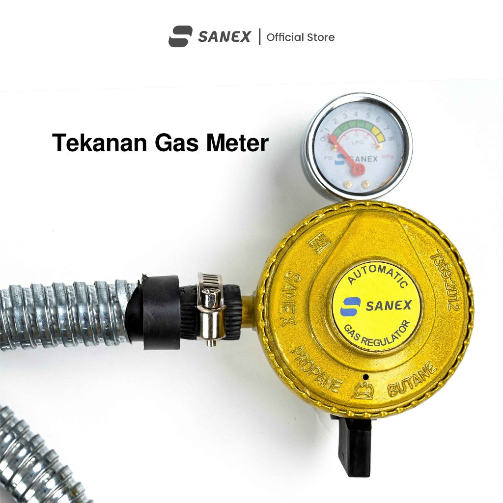 Regulator Gas dan Selang Flexible Paket Hemat