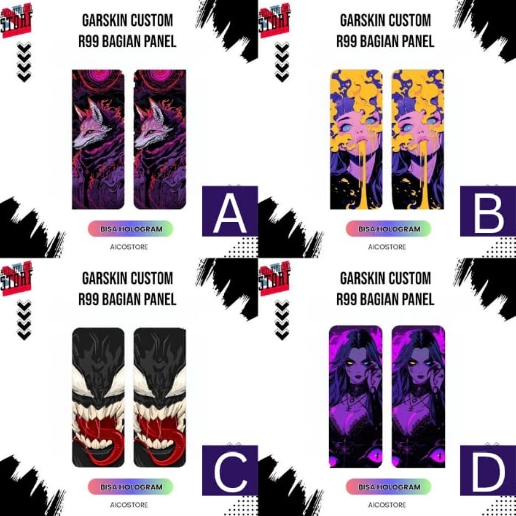 

Protector Body (R99) Motif Bisa Custom