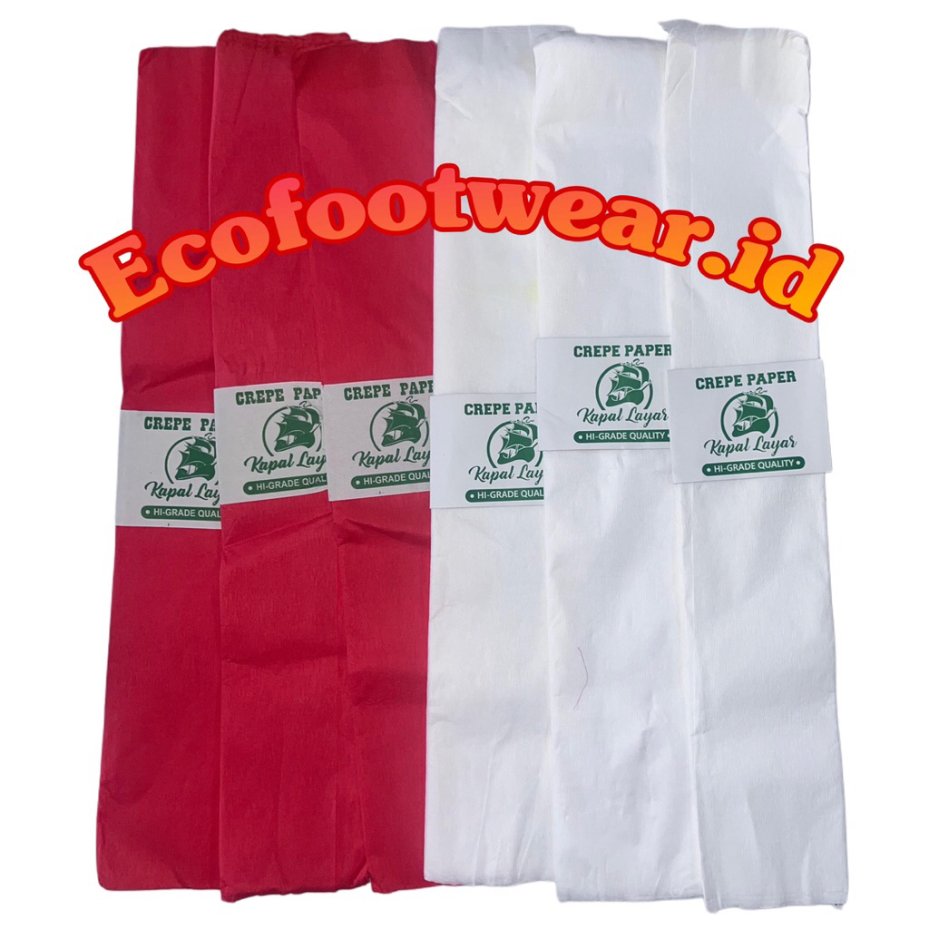 

Kertas Krep Lembaran / Kertas Krep Warna Ecofootwear.id