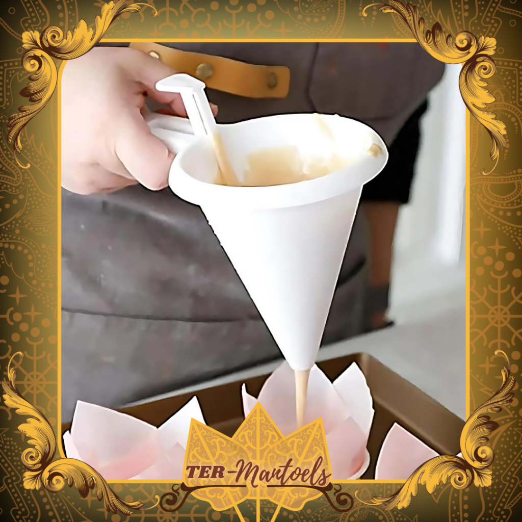 Dispenser Adonan Kue Praktis Corong Adonan / Corong Adonan Kue / Dispenser Penakar Adonan