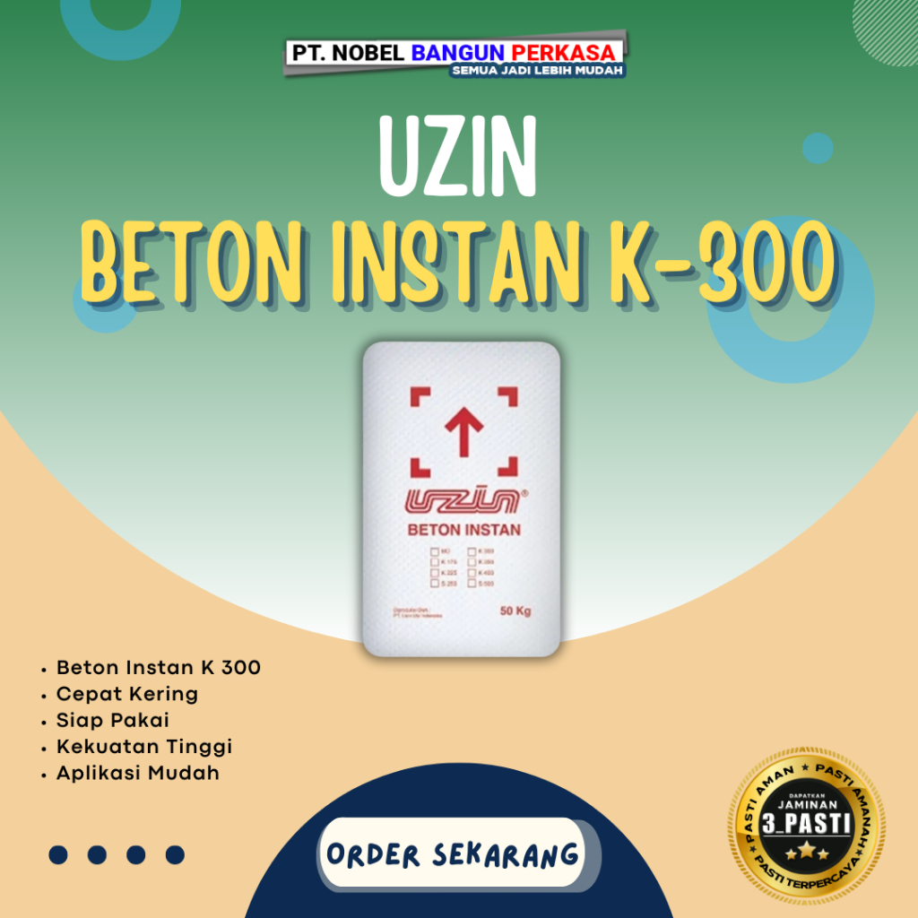 Semen Mortar Uzin Beton Instan K-300 50kg