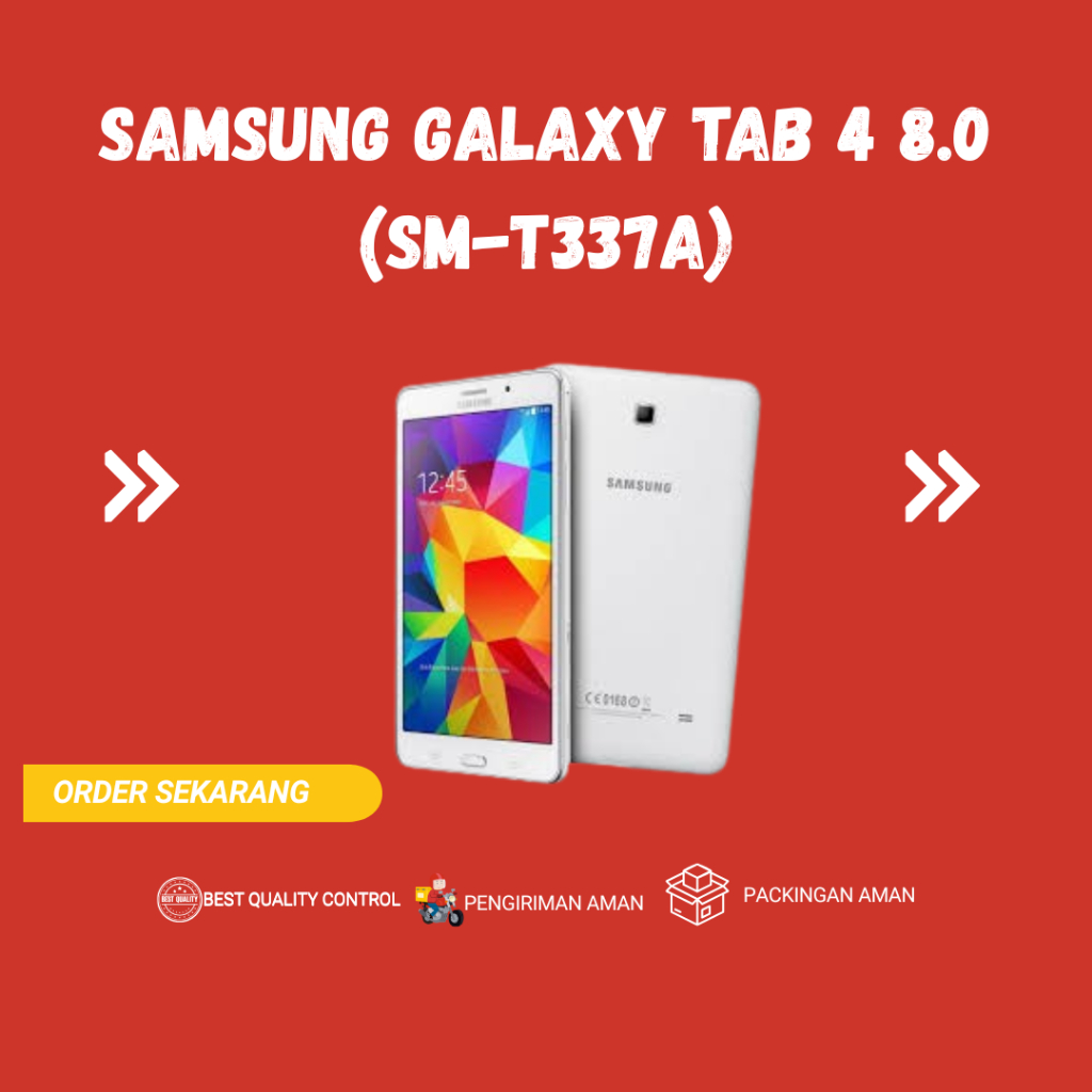 Samsung Galaxy Tab 4 8.0 (SM-T337A) 1.5/16GB Wifi Only Second - Jagoangadget88