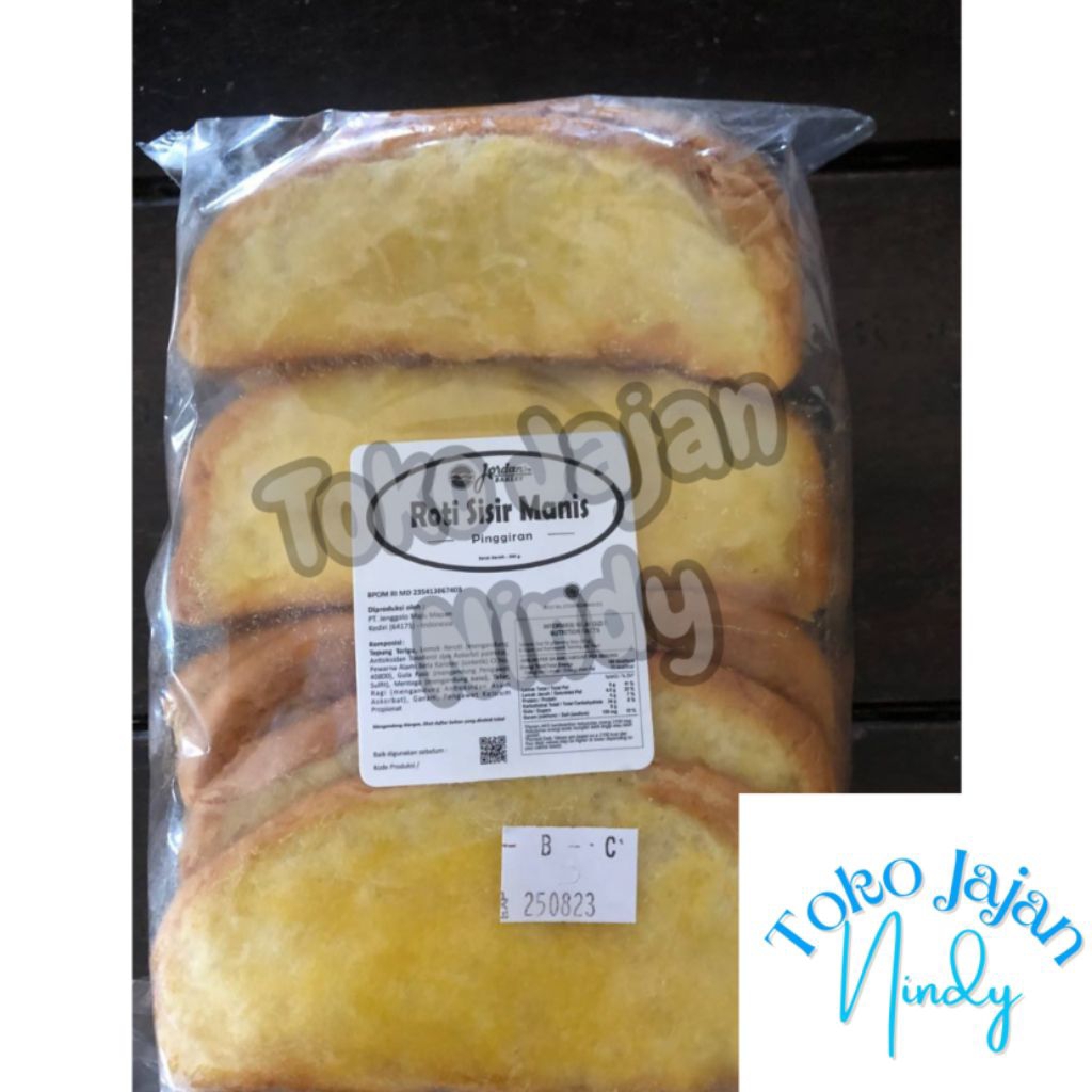 

Jordan Bakery - Roti Sisir Manis Pinggiran (2 bungkus)