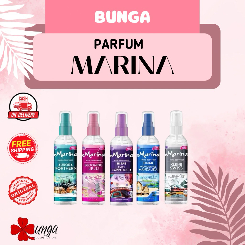 BUNGA - Parfum Marina / Marina Parfum All Series / Marina Parfum Hijab Series
