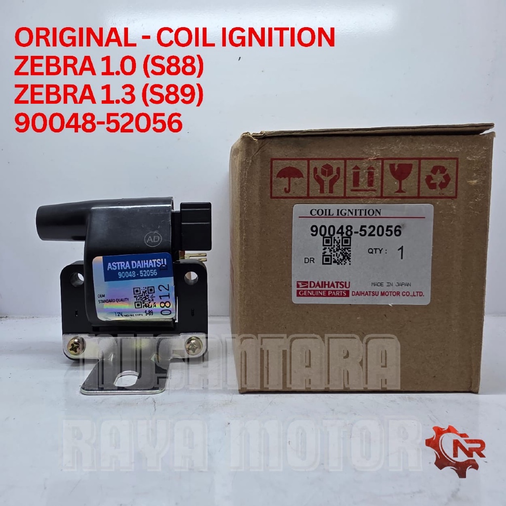 Coil Ignition/ Koil Pengapian Zebra 1.0 (S88)/ Zebra 1.3 (S89) ORIGINAL (90048-52056)